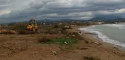 ΥΠΕΚΑ: Συνεχίζεται η αποκατάσταση της παραλίας Επιταλίου του Πύργου