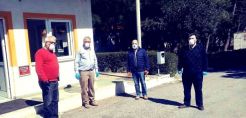 Ενημέρωση για τον κορωνοϊό στα στελέχη της ΔΕΗ στον ΑΗΣ Λινοπεραμάτων