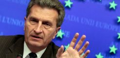 Έτινγκερ: Υπό συζήτηση ακόμα ο Nabucco