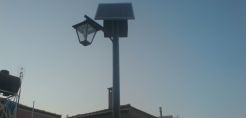 Φωτοβολταϊκά φωτιστικά στο χωριό Ίππειος της Λέσβου
