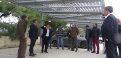 Παρουσιάστηκε ο Φωτοβολταϊκός Σταθμός στέγασης αυτοκινήτων και αίθριου από το Επιστημονικό Πάρκο Πατρών