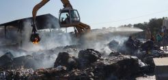 Πυρκαγιά σε επιχείρηση ανακύκλωσης στη Μυτιλήνη