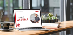 Fronius Webinars - Δηλώστε συμμετοχή για τον Μάιο