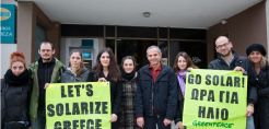 Το δικαστήριο αθώωσε τους 13 ακτιβιστές της Greenpeace για την κατάληψη στον ΑΗΣ Αγ. Δημητρίου