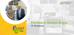 Στην Forward Green Expo συμμετείχε η Re-Battery