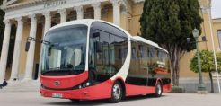 Κινέζικο ηλεκτροκίνητο λεωφορείο στη γραμμή Κυψέλη-Παγκράτι