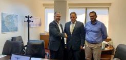 Συναντήσεις στο ΥΠΕΝ για το σύνδεσμο "Στέγη" σχετικά με τα θέματα των ΑΠΕ