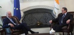 Η κλιματική αλλαγή στο επίκεντρο της συνάντησης Αναστασιάδη-Φαμπιούς
