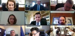 Τα μέχρι τώρα πεπραγμένα του ΥΠΕΝ στο επίκεντρο τηλεδιάσκεψης της ηγεσίας του Υπουργείου με τον Πρωθυπουργό