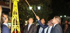 Φωτορεπορτάζ και δηλώσεις από την τελετή σύνδεσης του δικτύου αερίου στο Λαγκαδά