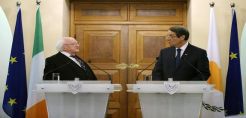 Ιρλανδός Πρόεδρος: Ανησυχία για τις τουρκικές κινήσεις στην κυπριακή ΑΟΖ