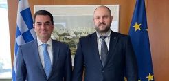 Σκρέκας Ανανεώσιμες Πηγές Ενέργειας και διασυνδέσεις, αλλάζουν το ενεργειακό τοπίο στην Ελλάδα - Συνάντηση με τον Μολδαβό υπουργό