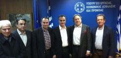 Συνάντηση της Περ. Δ. Μακεδονίας και της ΓΕΝΟΠ με τον Κατρούγκαλο για το Ασφαλιστικό