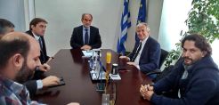 Συνάντηση Κατσιφάρα – Δημαρά για τις ανανεώσιμες πηγές ενέργειας στη Δυτική Ελλάδα