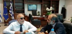 Θαλάσσιες μεταφορές, πράσινα λιμάνια και μακροπεριφέρεια Αδριατική – Ιόνιο στη συνάντηση Κατσιφάρα - Κουρουμπλή