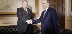 Πρόδρομος της νέας τριμερούς η χτεσινή συνάντηση Κοτζιά, Κασουλίδη, Σούκρι