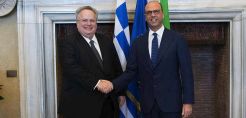 Για την ενεργειακή συνεργασία συζήτησε ο Κοτζιάς με τον Ιταλό ομόλογό του