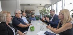 Συνάντηση του Προέδρου της ΡΑΕ με τα μέλη του Προεδρείου του ΚΕΠΚΑ