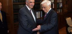 Διερευνητική εντολή έλαβε από τον Πρόεδρο της Δημοκρατίας ο Β. Μεϊμαράκης