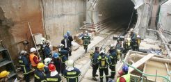 Με άμεση παρέμβαση της ΕΔΑ ΘΕΣΣ, αποκαταστάθηκε η βλάβη σε αγωγό από έργα για το Μετρό