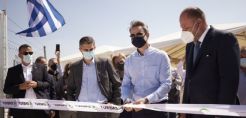 Μητσοτάκης από τα εγκαίνια φ/β πάρκου της R1 Energy: Δεν θα υπάρχουν επιπτώσεις για τους καταναλωτές από τις αυξήσεις στο αέριο