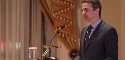 Μητσοτάκης σε εκδήλωση του ΣΒΕΗΣ: Κεντρική πολιτική επιλογή μας η μείωση των φόρων