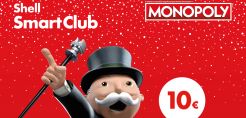Ο Mr. Monopoly έρχεται αποκλειστικά στα πρατήρια Shell!