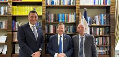 O Μαθιός Ρήγας στον Πρόεδρο του Ισραήλ για το ρόλο της Energean στην χώρα