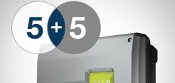 10 χρόνια δωρεάν εγγύηση από την KOSTAL για τους αντιστροφείς