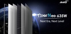 H JinkoSolar παρουσίασε τη σειρά πάνελ Tiger Neo δεύτερης γενιάς