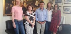 Επίσκεψη εκπροσώπων της Νορβηγικής Πρεσβείας στην Άνδρο στο πλαίσιο του προγράμματος για τις ΑΠΕ