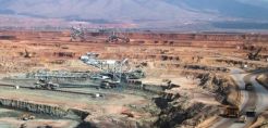 Λειτουργία αποθέτη Α5 Ορυχείου Νότιου Πεδίου στην εσωτερική του αποθήκη