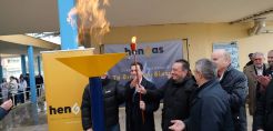 Το φυσικό αέριο έφτασε στην Τρίπολη - Πραγματοποιήθηκε η τελετή ανάμματος φλόγας στη πόλη