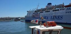Επέμβαση της «Τεχνικής Προστασίας Περιβάλλοντος» για αποφυγή ρύπανσης από το πλοίο «Παναγιά Τήνου»