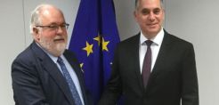 Το ρόλο της Κύπρου και του EastMed στην ενεργειακή ασφάλεια της Ευρώπης επεσήμανε ο Ν. Παπαδόπουλος στον Κανιέτε