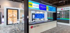 H LG παρουσίασε επαναστατικές οθόνες Information Display στην έκθεση Passenger Terminal EXPO