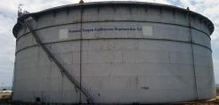 Αποξήλωση δεξαμενής πετρελαιοειδών της PETROLINA LTD