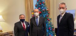 Συνάντηση Χατζηδάκη με τον υπουργό Ενέργειας των ΗΠΑ, Dan Brouillette για ΑΠΕ, αγωγούς, LNG και δίκτυα