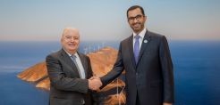 Επίσκεψη του προέδρου της Masdar, Sultan Al Jaber, στα κεντρικά γραφεία της Τέρνα Ενεργειακή