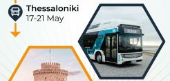 Πρώτη στάση στη Θεσσαλονίκη για το λεωφορείο υδρογόνου