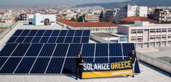 Greenpeace και Δήμος Θεσσαλονίκης εγκατέστησαν το πρώτο φ/β στην Ελλάδα με εικονική αυτοπαραγωγή