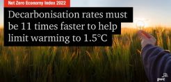 PwC Net Zero Economy Index: Ανάγκη για υπερεντατικοποίηση του ρυθμού μείωσης των εκπομπών διοξειδίου του άνθρακα 