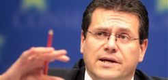 Τα σχέδια της ΕΕ για την ενέργεια θα παρουσιάσει ο Σέφκοβιτς στο Ευρωκοινοβούλιο