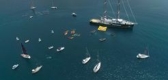 Greenpeace: Θερμή υποδοχή του Rainbow Warrior στην Κεφαλονιά