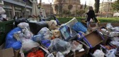 «Πνίγεται» στα σκουπίδια η Μαδρίτη