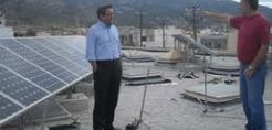Φωτοβολταϊκά στην ταράτσα του 1ου ΣΕΚ Βόλου