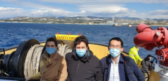 Κύπρος: Στο εργοτάξιο του τερματικού η Υπουργός Ενέργειας