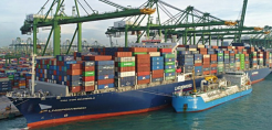 Γεγονός o πρώτος ανεφοδιασμός LNG ship-to-containership στην Ασία
