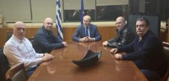 Συνάντηση Κ. Χατζηδάκη με το Προεδρείο του Πανελληνίου Σωματείου Εργαζομένων στα Ελληνικά Πετρέλαια