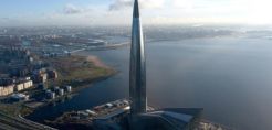 Τα νέα κεντρικά γραφεία της Gazprom, ένας ουρανοξύστης ύψους 462 μέτρων